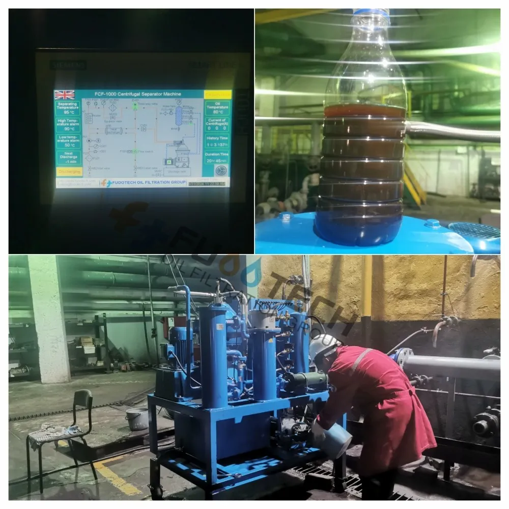 FCF-1000 centrifuge oil separator training FCF-1000 centrifuge oil separator training